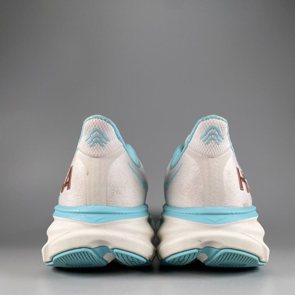 Hoka One One Clifton 9 Women's Size 9.5 B Frost Rose Gold Running Sneakers Shoes - Picture 3 of 10